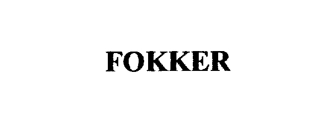 FOKKER