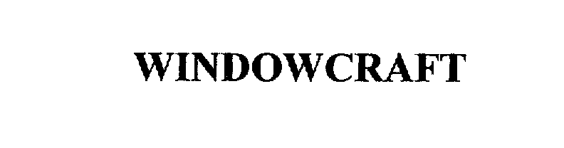  WINDOWCRAFT