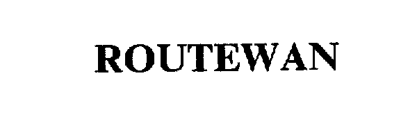 Trademark Logo ROUTEWAN