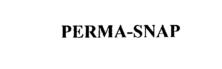 Trademark Logo PERMA-SNAP