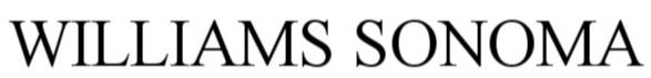 Trademark Logo WILLIAMS SONOMA