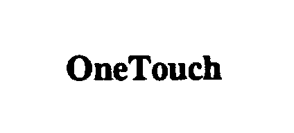 Trademark Logo ONETOUCH