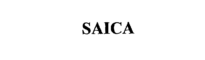 Trademark Logo SAICA