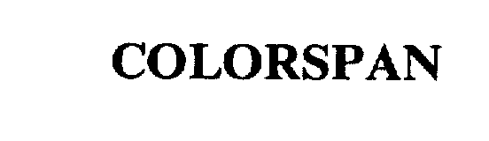Trademark Logo COLORSPAN