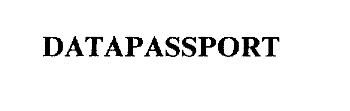 Trademark Logo DATAPASSPORT