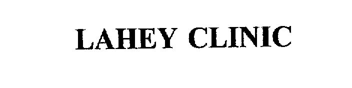 Trademark Logo LAHEY CLINIC