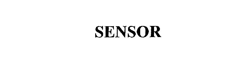 Trademark Logo SENSOR