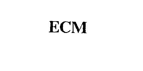 Trademark Logo ECM