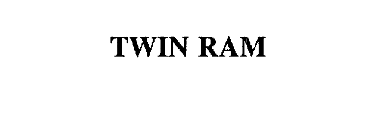 Trademark Logo TWIN RAM