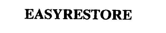 Trademark Logo EASYRESTORE