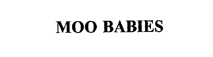 Trademark Logo MOO BABIES