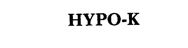  HYPO-K