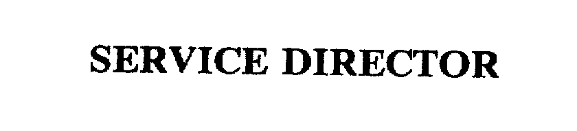 Trademark Logo SERVICE DIRECTOR