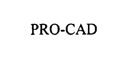 Trademark Logo PROCAD