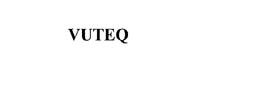 Trademark Logo VUTEQ