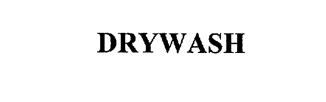 Trademark Logo DRYWASH