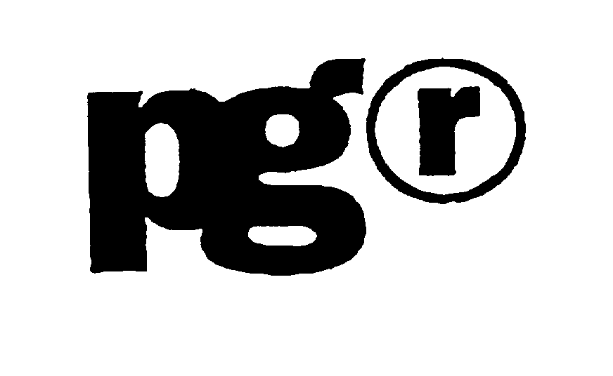 Trademark Logo PGR
