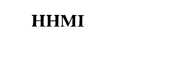Trademark Logo HHMI