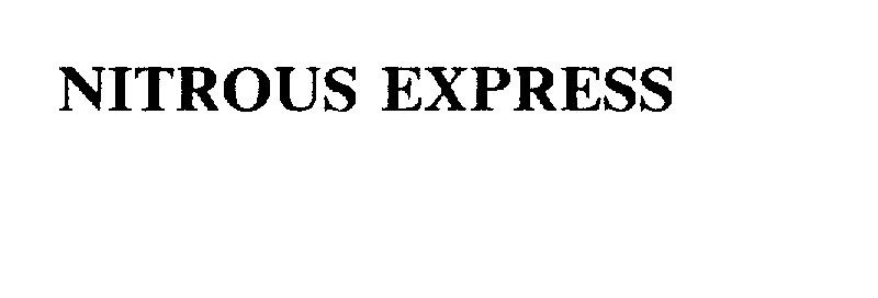 Trademark Logo NITROUS EXPRESS