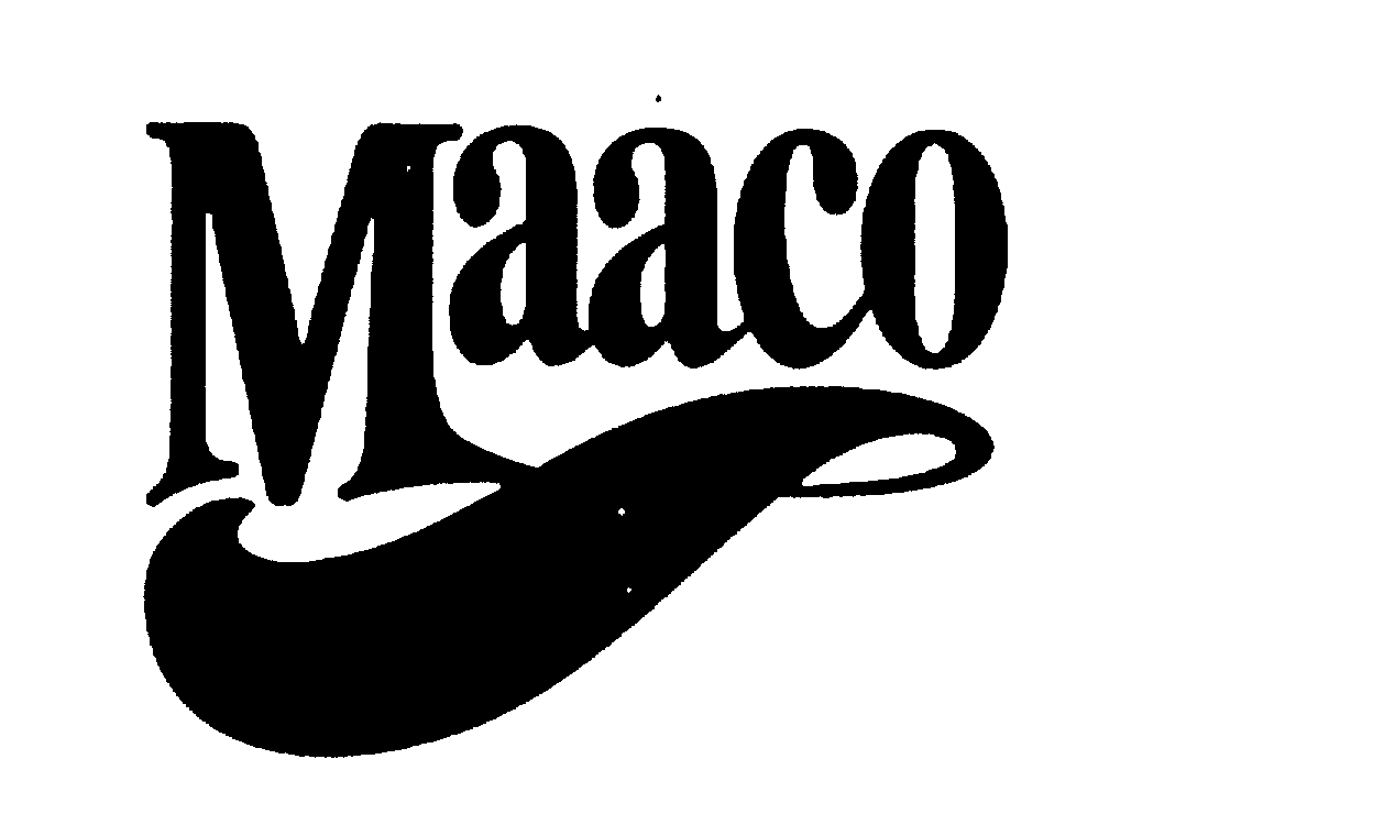 Trademark Logo MAACO