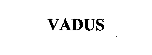 Trademark Logo VADUS