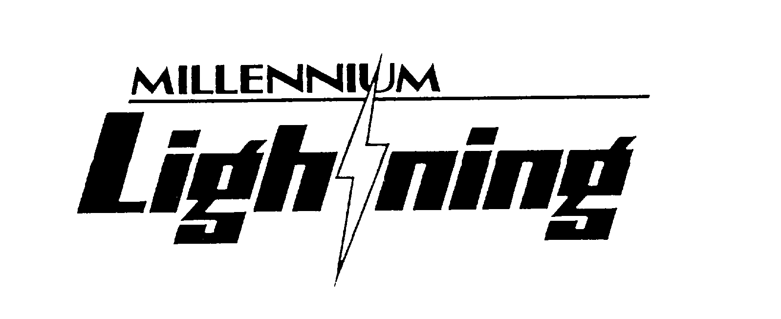 Trademark Logo MILLENNIUM LIGHTNING
