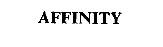Trademark Logo AFFINITY