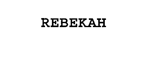 REBEKAH