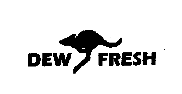 Trademark Logo DEW FRESH