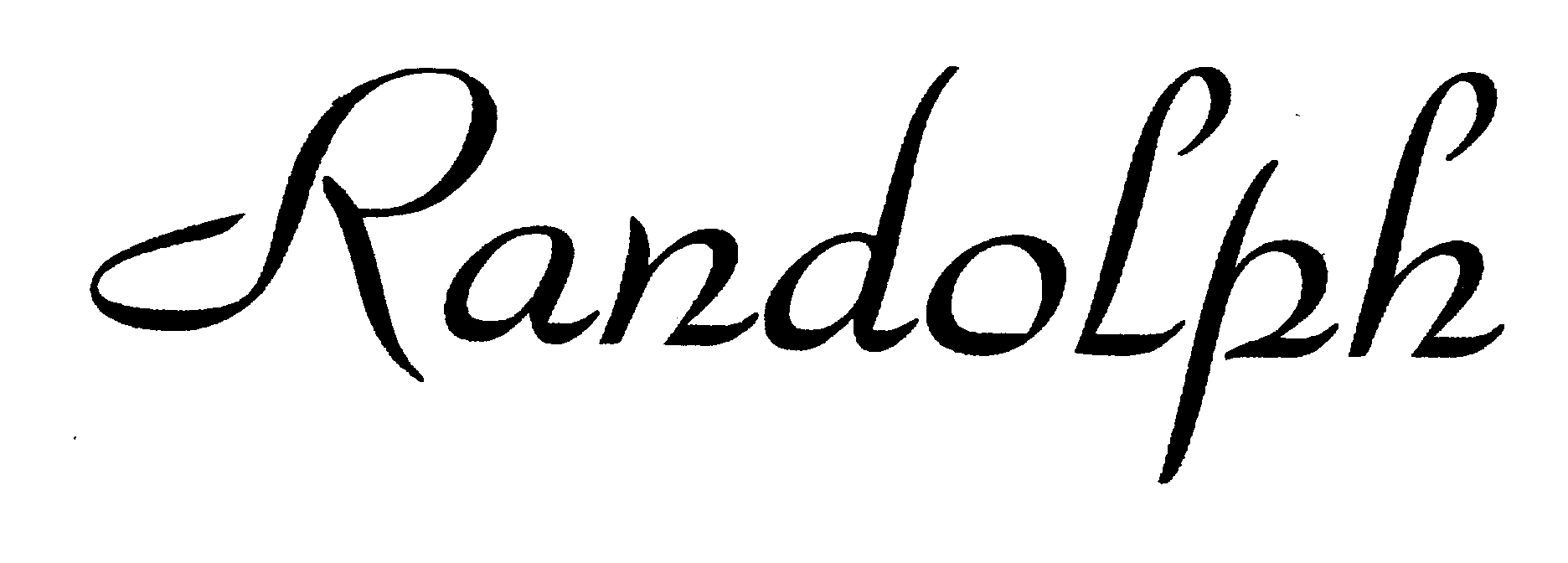 Trademark Logo RANDOLPH