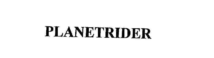 Trademark Logo PLANETRIDER