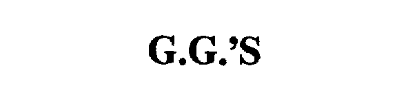 Trademark Logo G.G.'S