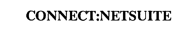 Trademark Logo CONNECT:NETSUITE