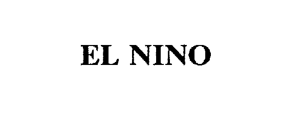 Trademark Logo EL NINO