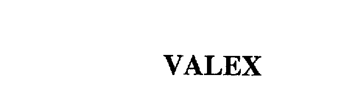 Trademark Logo VALEX