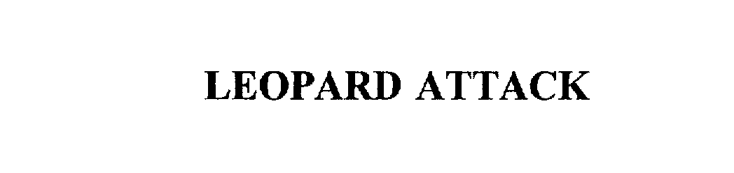  LEOPARD ATTACK