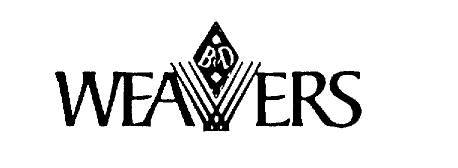 Trademark Logo B & D WEAVERS