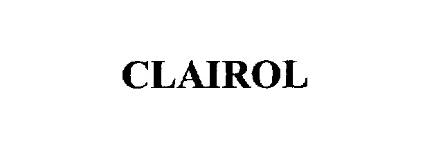 Trademark Logo CLAIROL