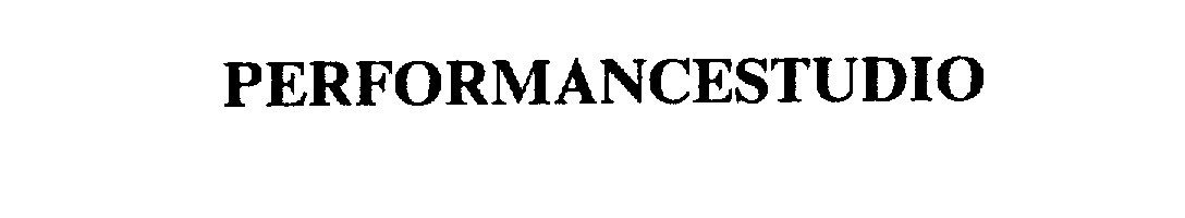 Trademark Logo PERFORMANCESTUDIO