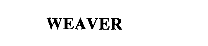 Trademark Logo WEAVER