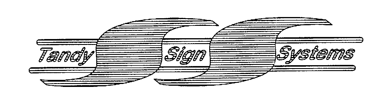 Trademark Logo TANDY SIGN SYSTEMS