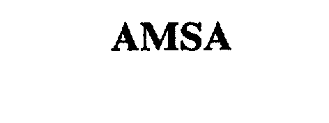 Trademark Logo AMSA