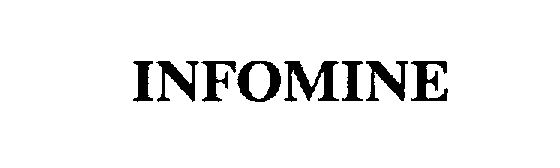 Trademark Logo INFOMINE