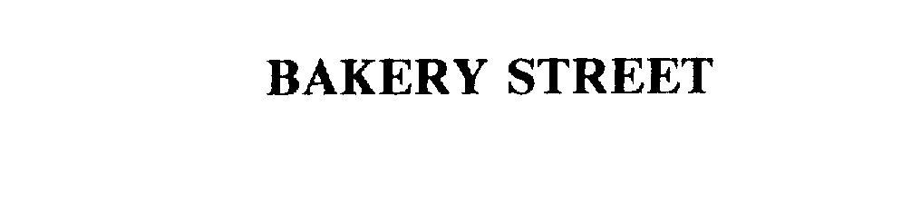 Trademark Logo BAKERY STREET
