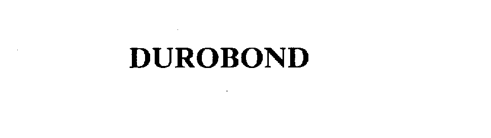 Trademark Logo DUROBOND