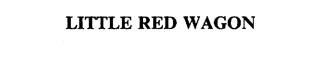 Trademark Logo LITTLE RED WAGON