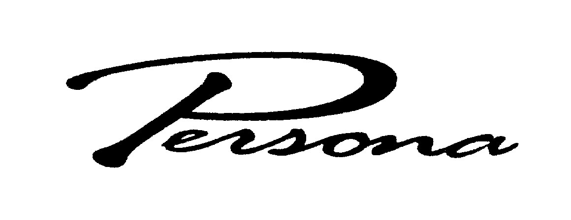 Trademark Logo PERSONA