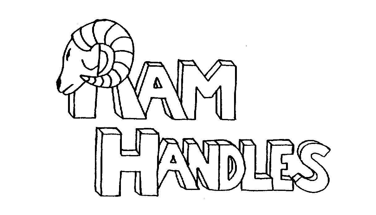 Trademark Logo RAM HANDLES
