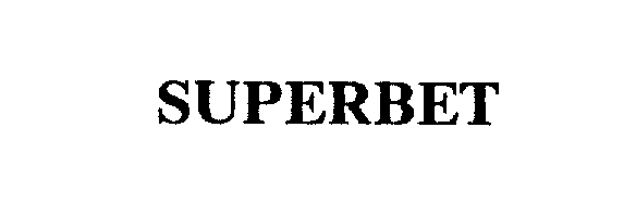 Trademark Logo SUPERBET