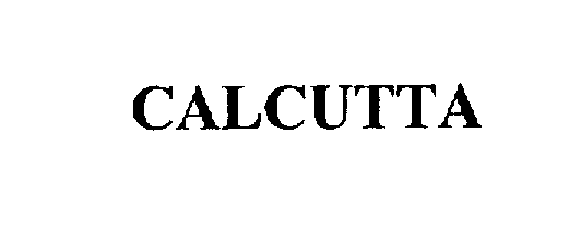 Trademark Logo CALCUTTA